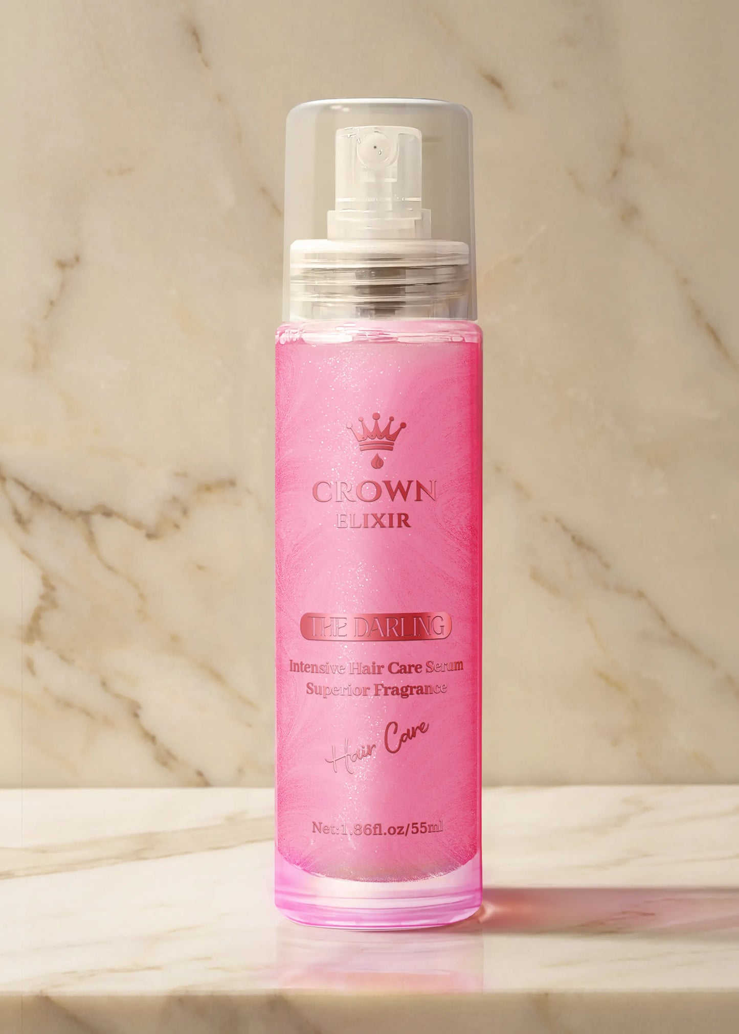 Premium Hair Serum Spray – The Darling (Pink)