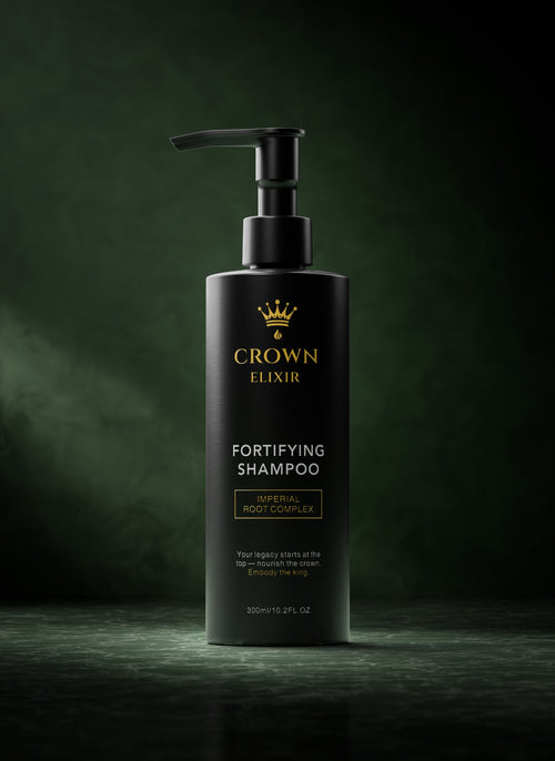 Men's Growth Shampoo — studio render
