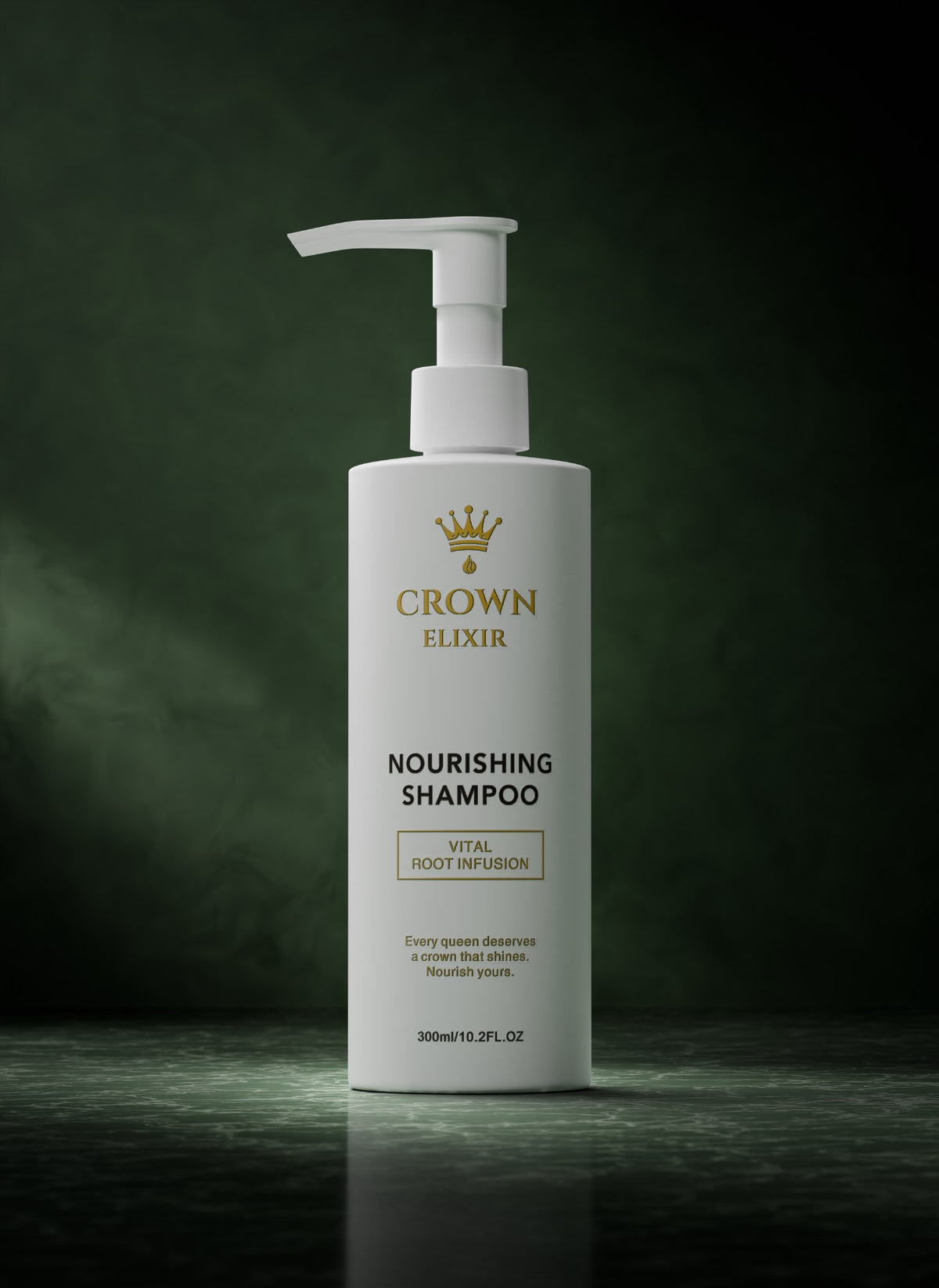 Women's Growth Shampoo — studio render