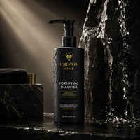 Men's Growth Shampoo on granite
