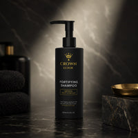 Men's Growth Shampoo on marble