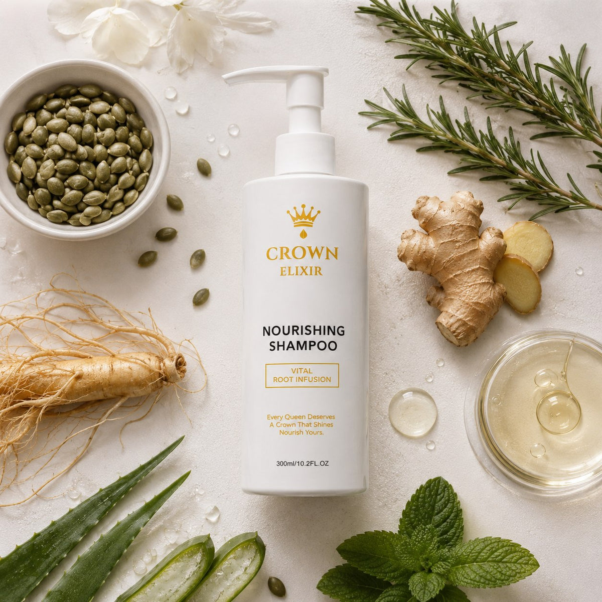 Women's Growth Shampoo — key ingredients